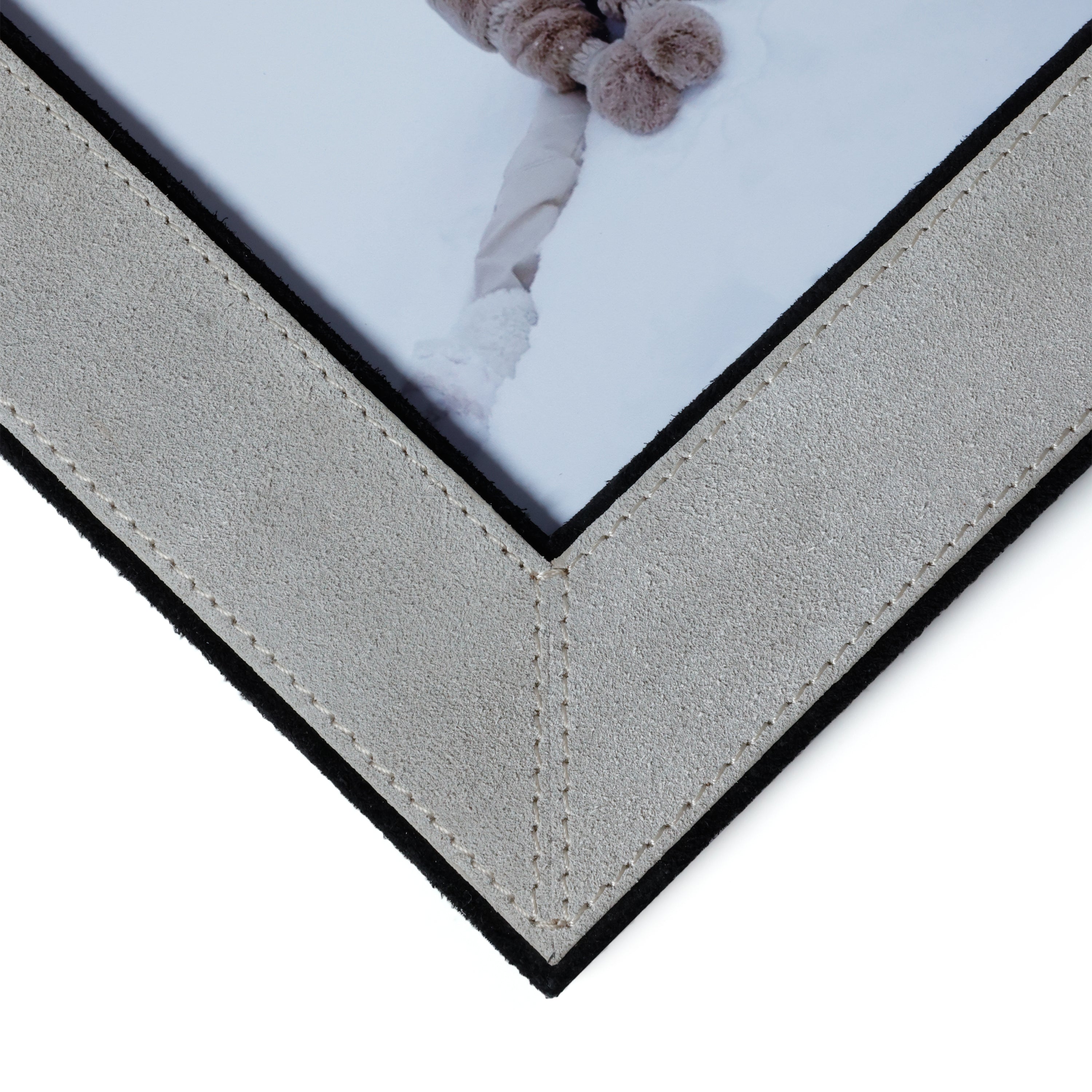 Arden Suede Leather Photo Frame - CARLYLE AVENUE