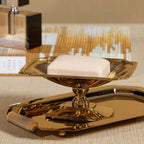 Antique Footed Dish - Polished Gold - Serveware by Carlyle Avenue