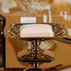 Antique Footed Dish - Polished Gold - Serveware by Carlyle Avenue