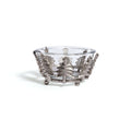 Forêt d’Hiver Glass and Metal Bowl - Bowls by Carlyle Avenue