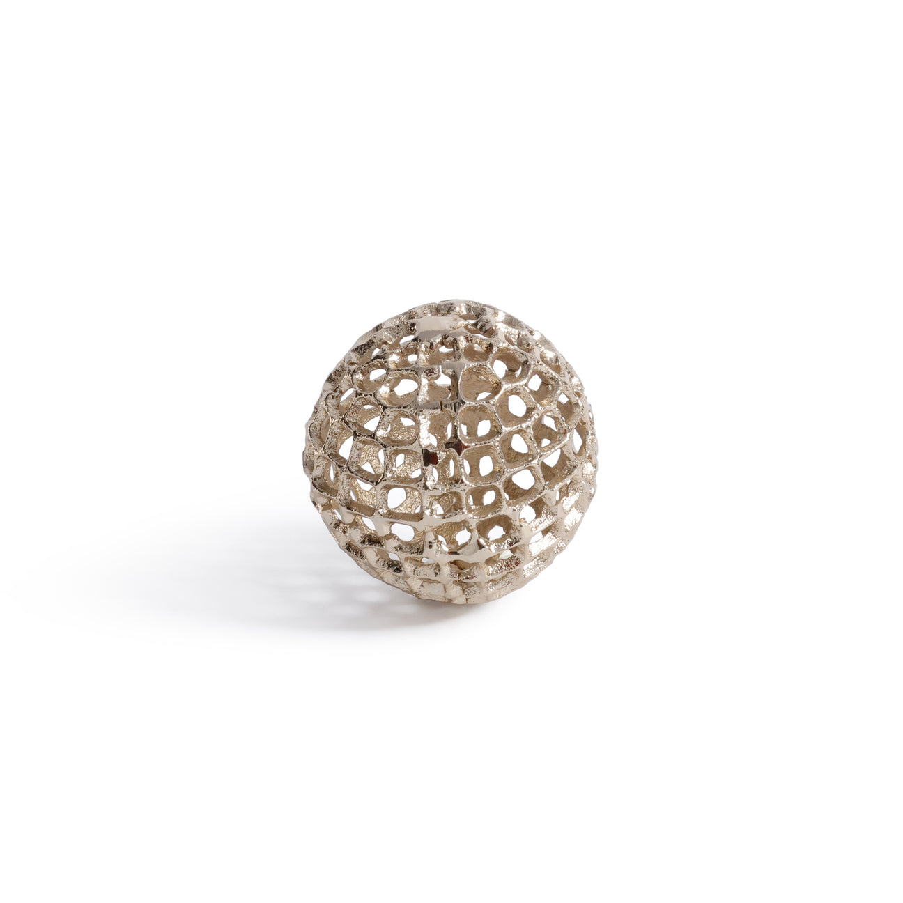 Decorative Alloy Orb - Gold