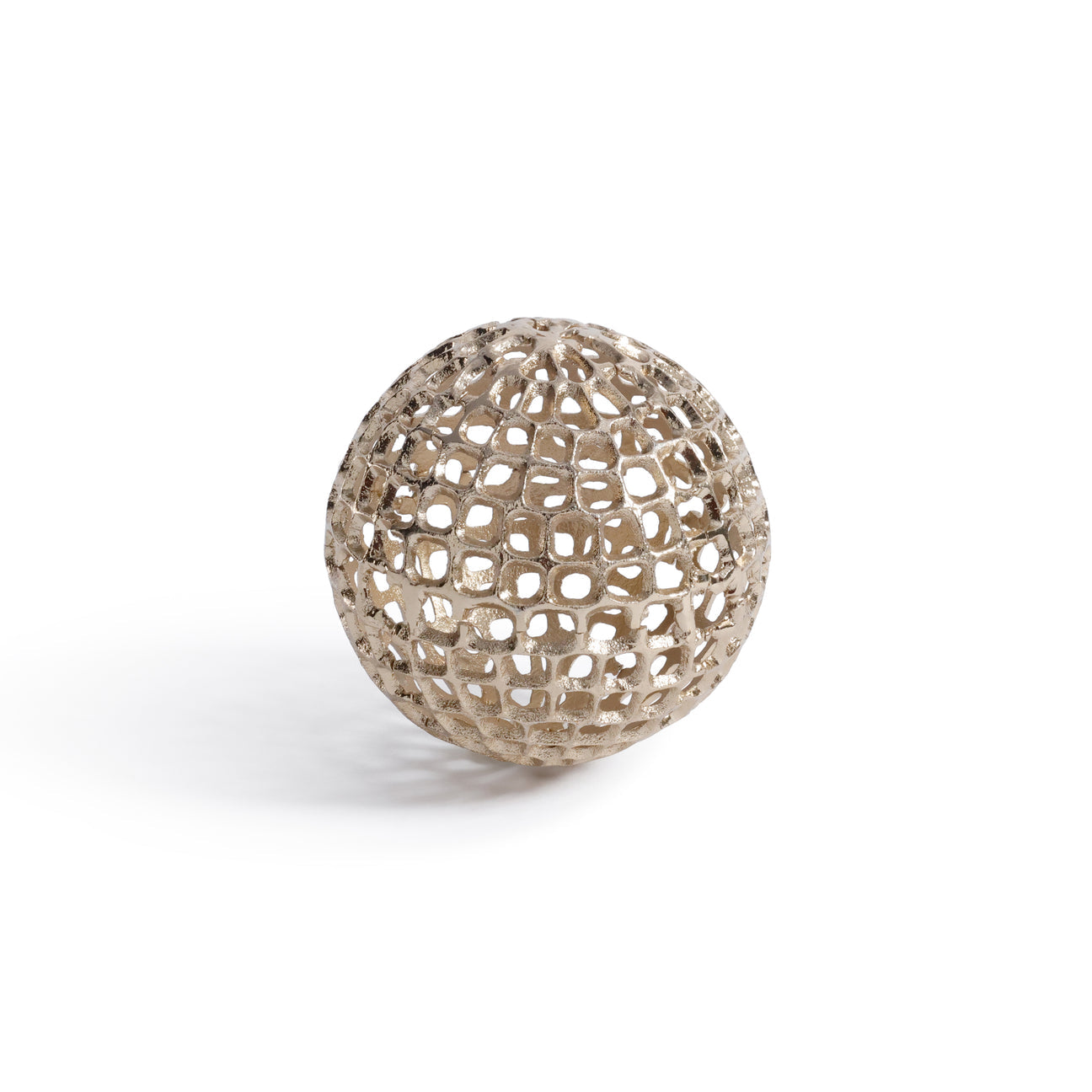 Decorative Alloy Orb - Gold