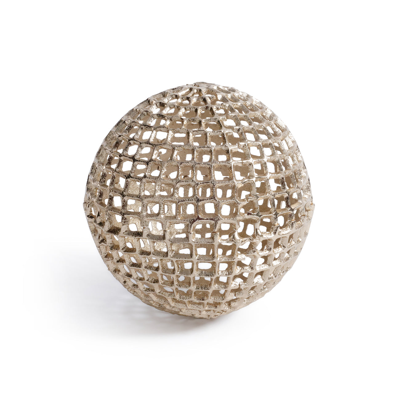 Decorative Alloy Orb - Gold