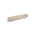 Gold Lattice Oval Tray - Trays by Carlyle Avenue