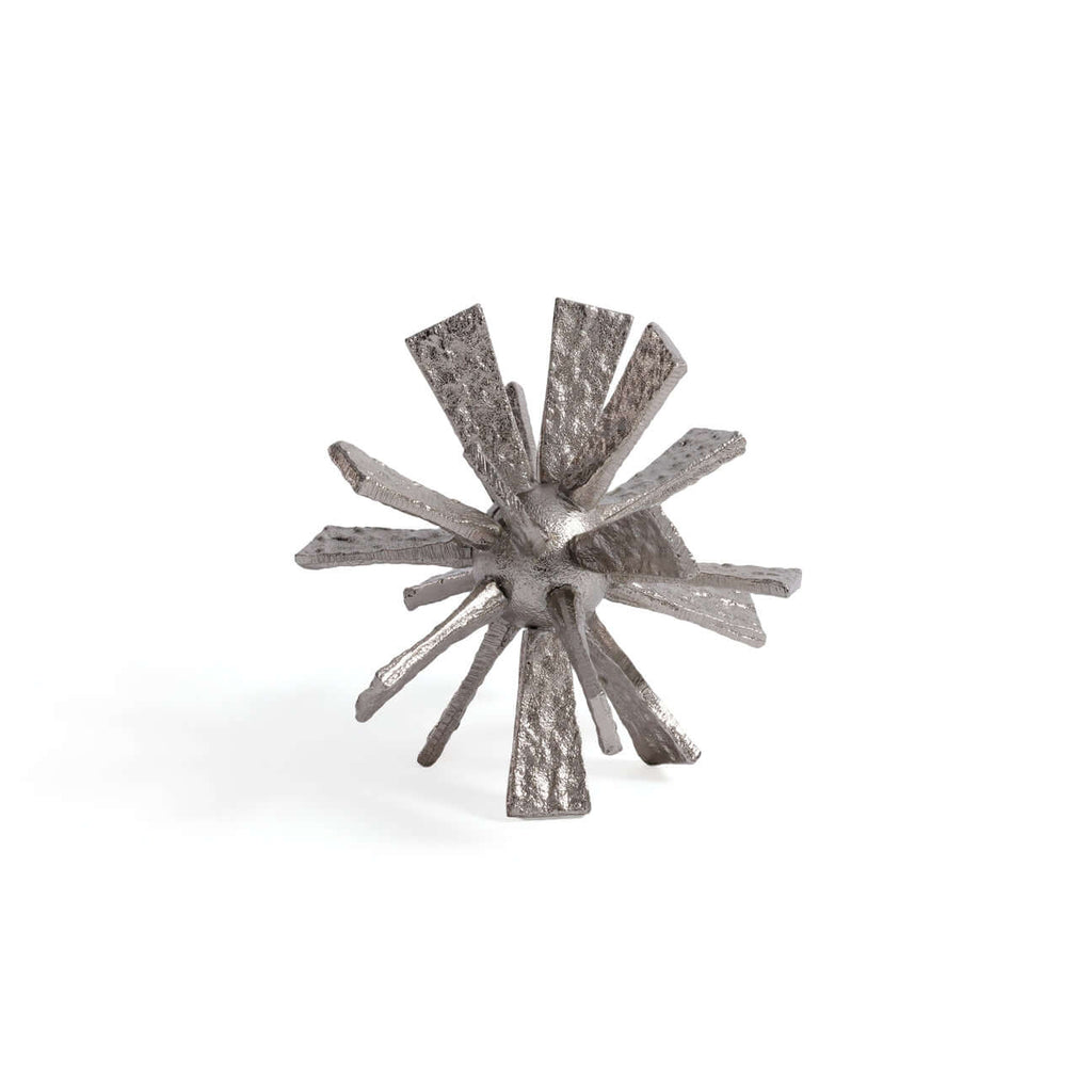 Decorative Alloy Orb - Nickel - Decorative Accessories by Carlyle Avenue