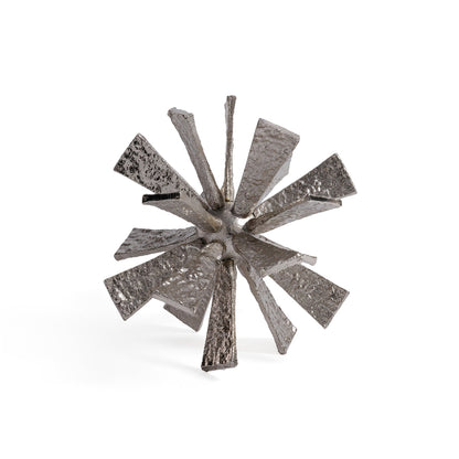 Decorative Alloy Orb - Nickel