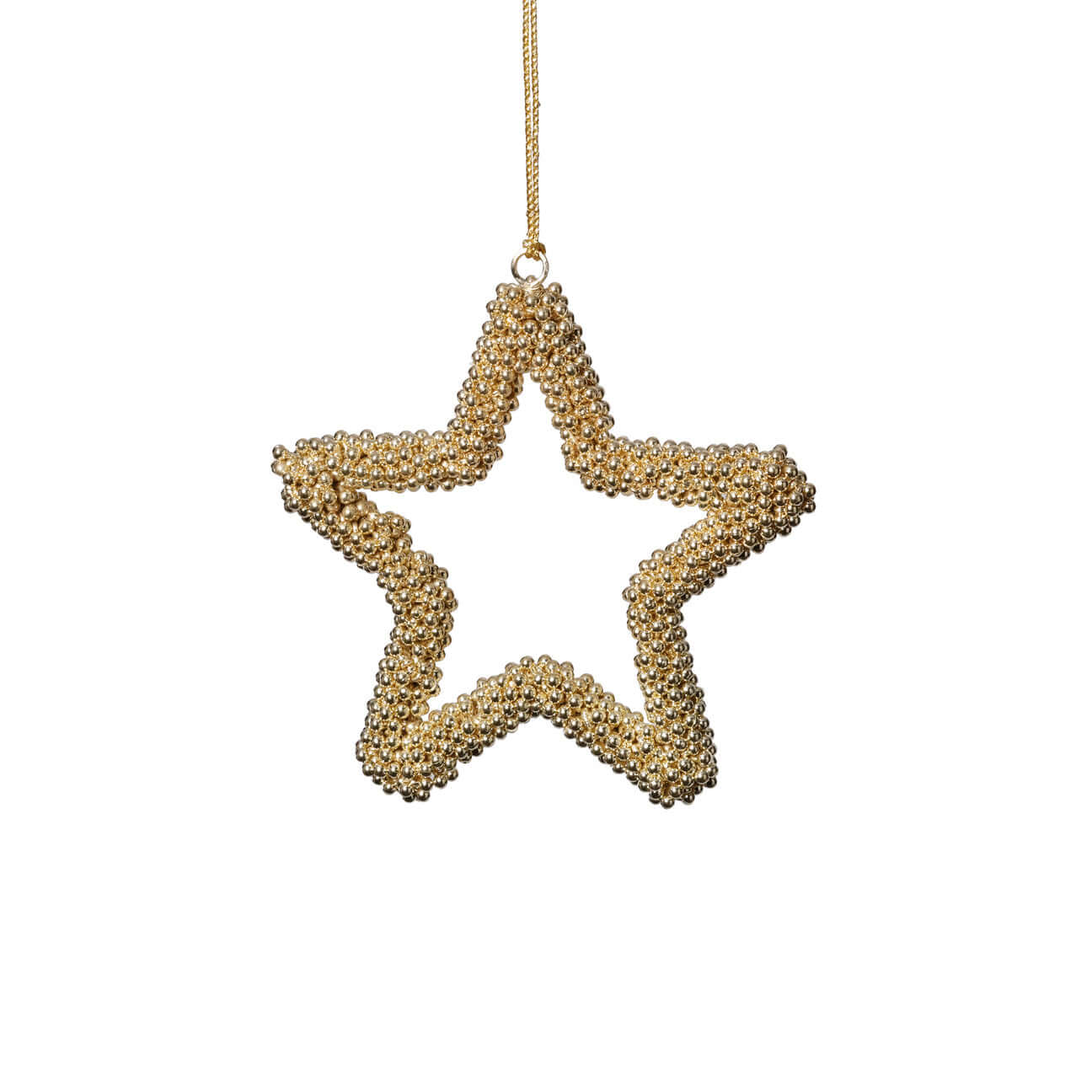 Golden Pearl Star Ornament - Ornaments by Carlyle Avenue