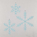 Blue Beaded Snowflake Ornament