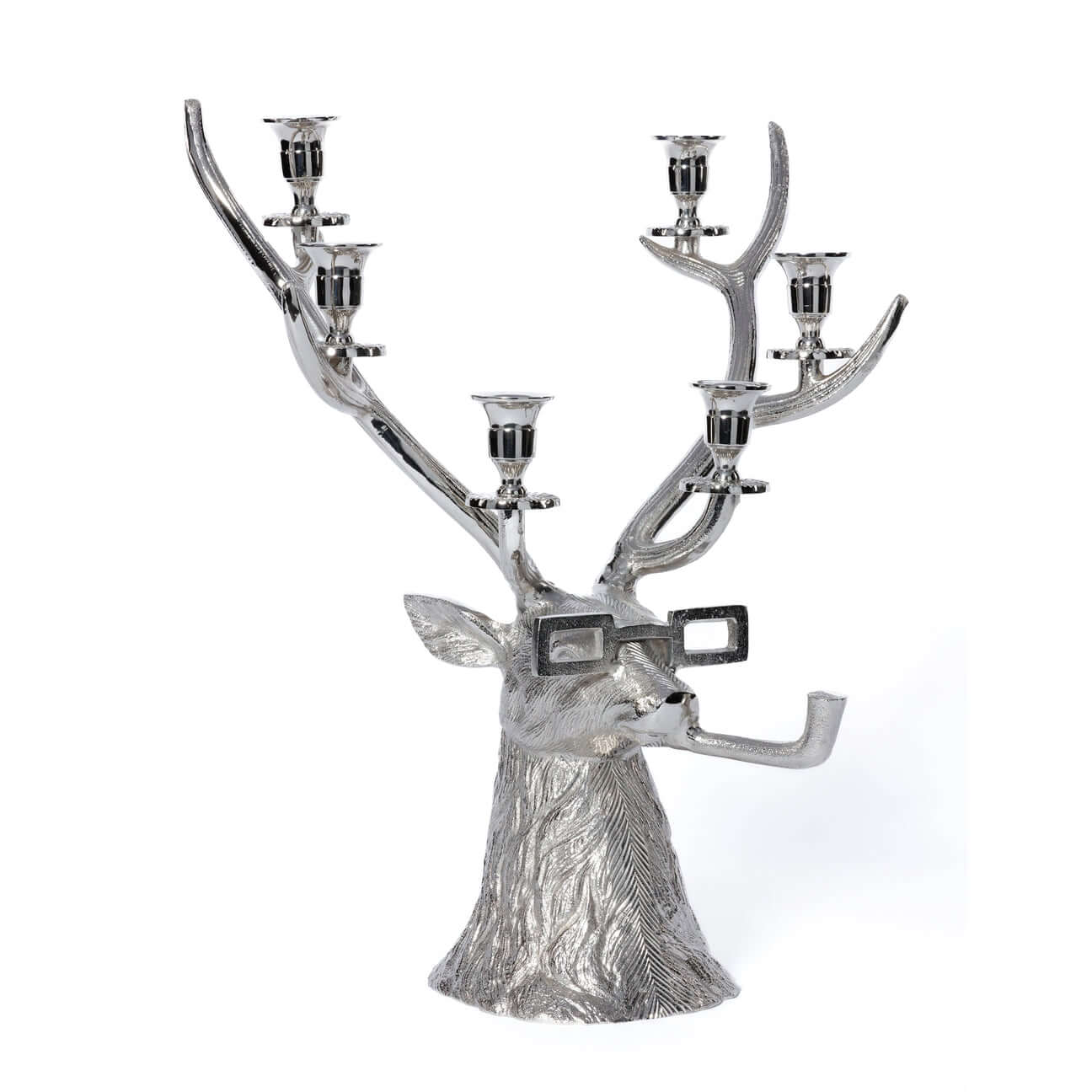Pipe-Lit Stag 6-Tier Candle Holder - Candle Holders by Carlyle Avenue