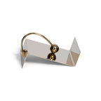 Sleek Cocktail Napkin Holder - Polished Gold - Napkin Holder by Carlyle Avenue