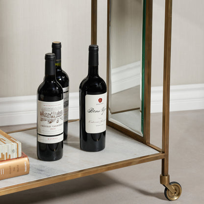 Soho Marble Bar Cart
