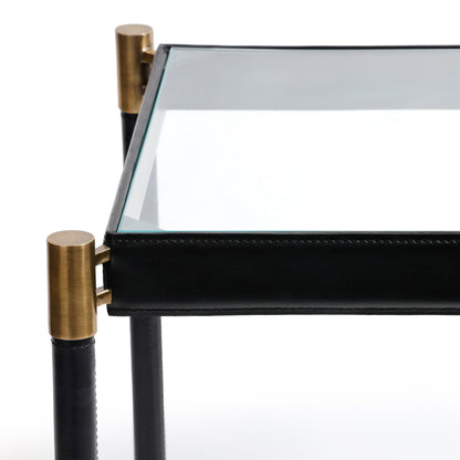 Park Lane 18 Leather Side Table