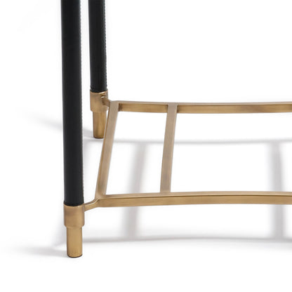 Park Lane 18 Leather Side Table