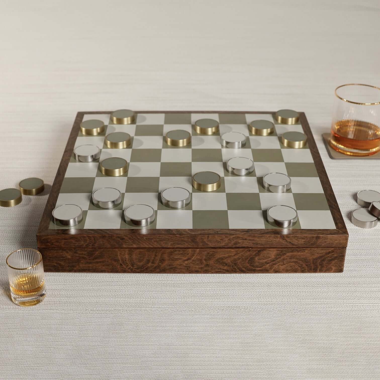 London Chess / Checkers Set - Games by Carlyle Avenue