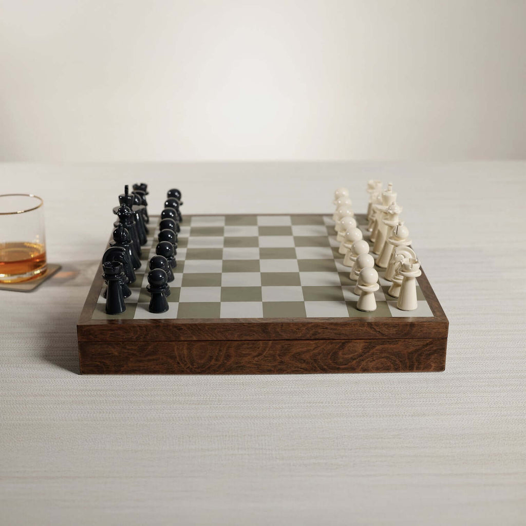 London Chess / Checkers Set - Games by Carlyle Avenue