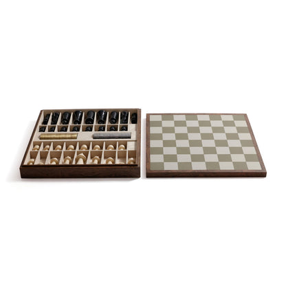 London Chess / Checkers Set