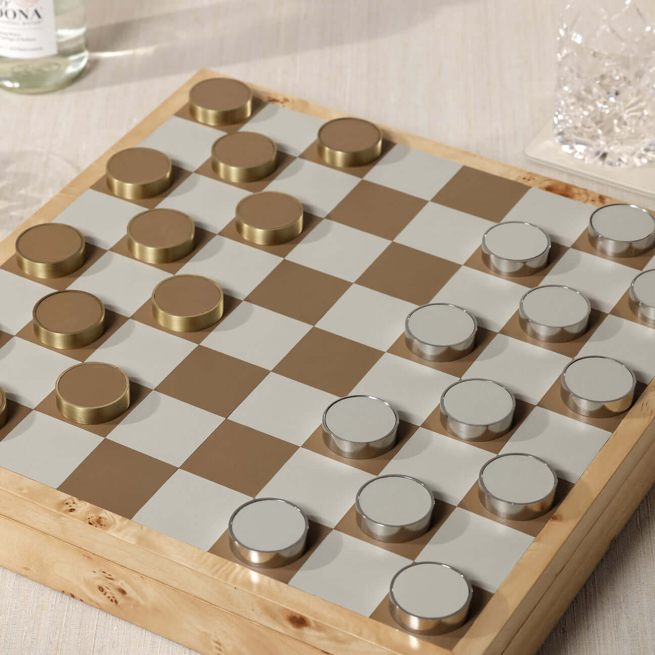 Copenhagen Chess / Checkers Set