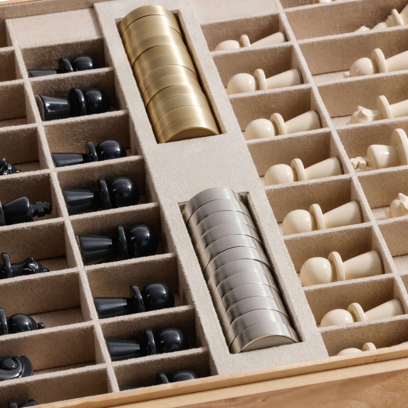 Copenhagen Chess / Checkers Set