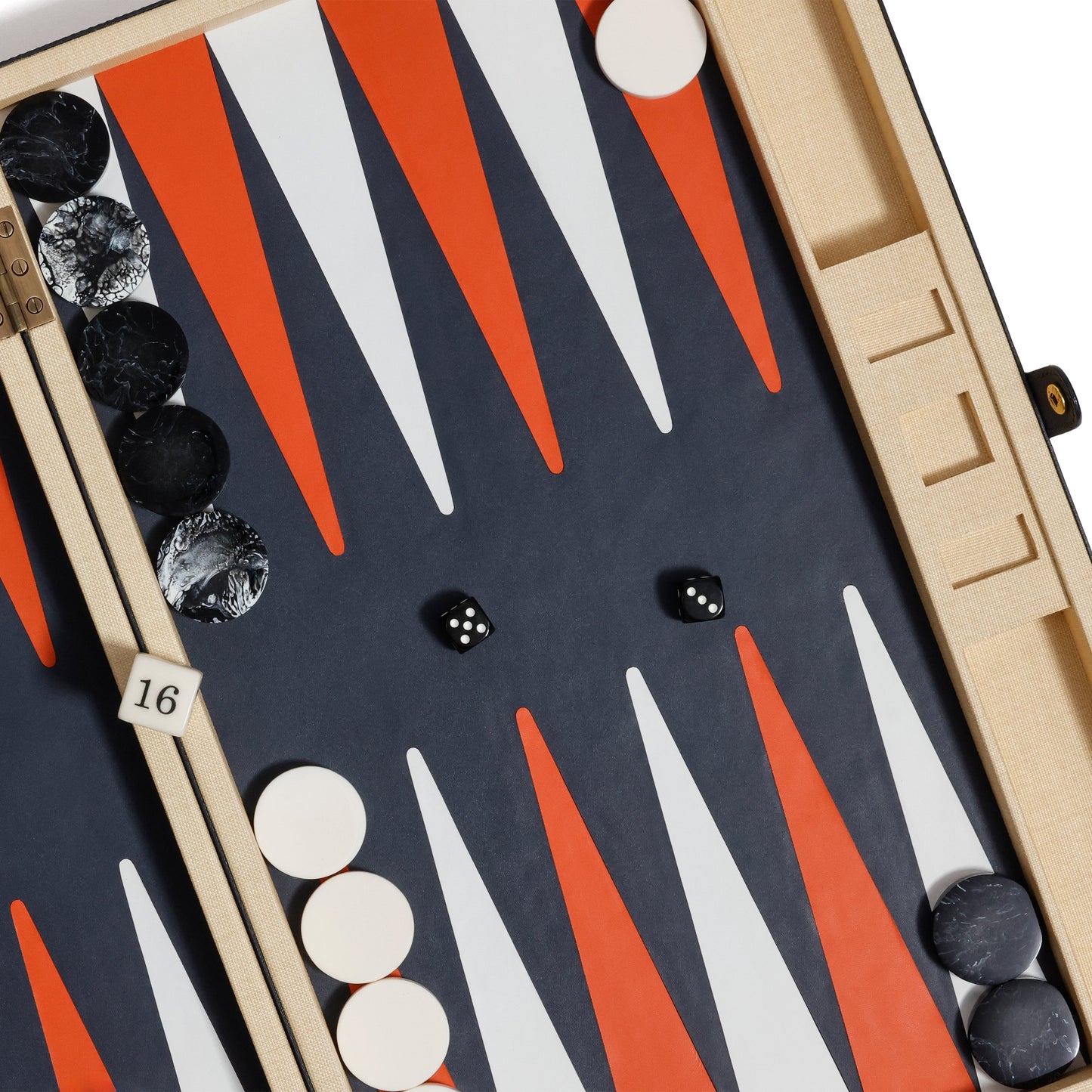 Monaco 19" Backgammon Set