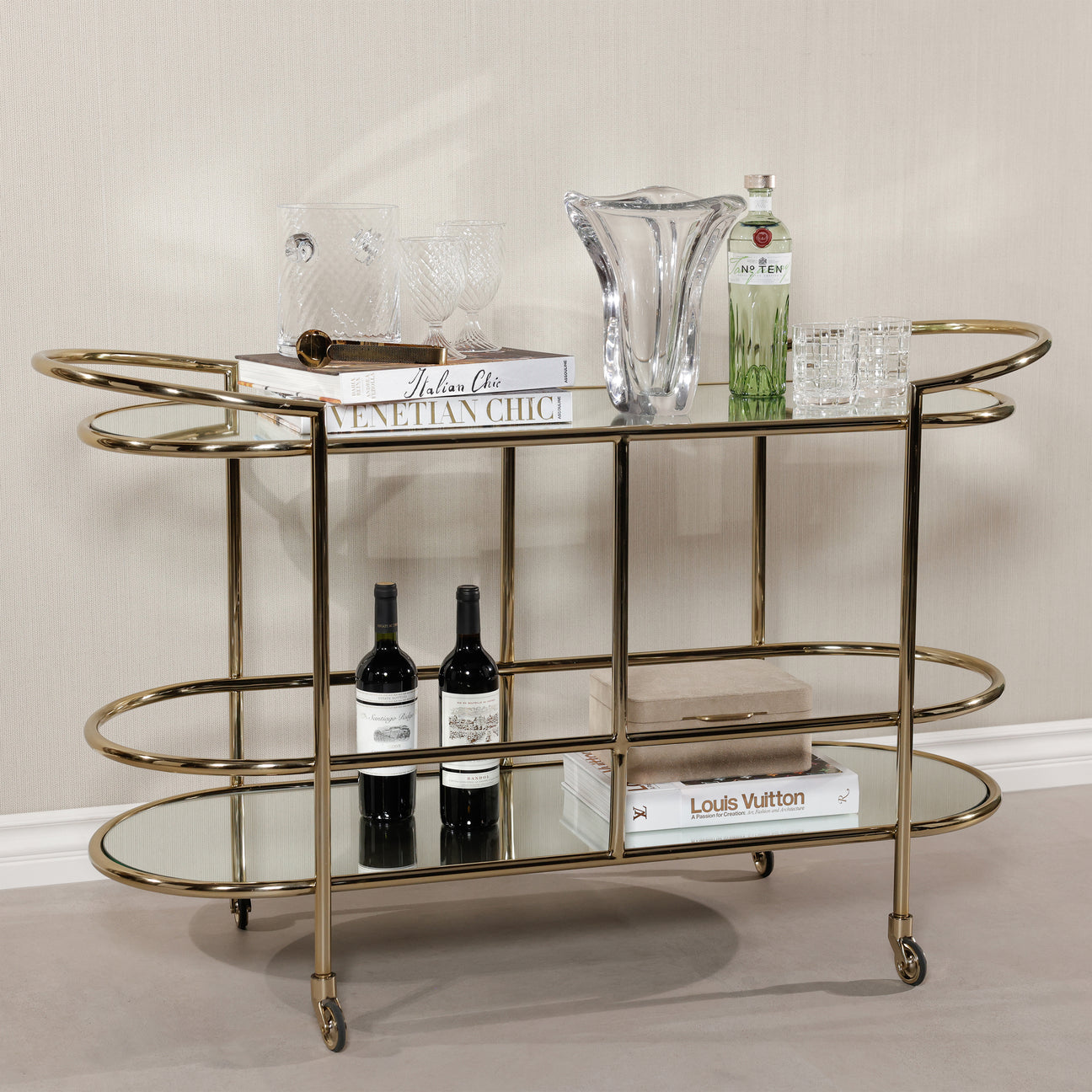 Lido Console Bar Cart