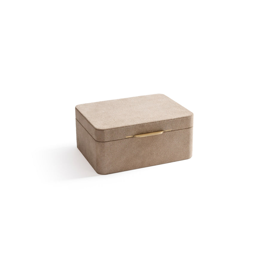 Linea Suede Jewelry Box