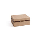 Linea Raffia with Leather Trim Jewelry Box - Jewelry Boxes by Carlyle Avenue