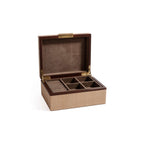 Linea Raffia with Leather Trim Jewelry Box - Jewelry Boxes by Carlyle Avenue