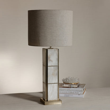 Golden Shore Alabaster Table Lamp