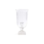 Maison de Verre Cut Glass Hurricane Taper Holder - CARLYLE AVENUE