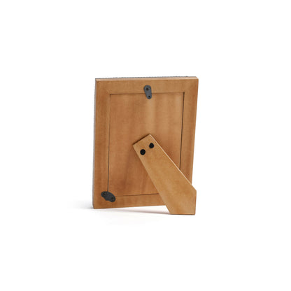 Nubia Black Bone Ribbed Photo Frame