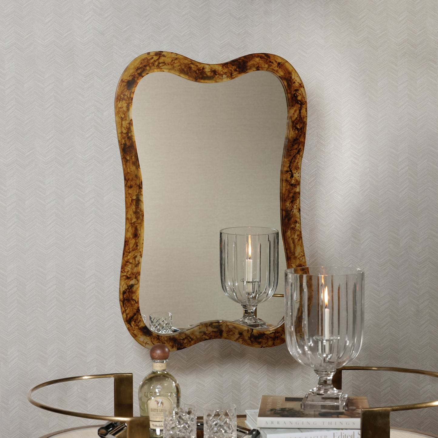 Marrakesh Amber Wall Mirror