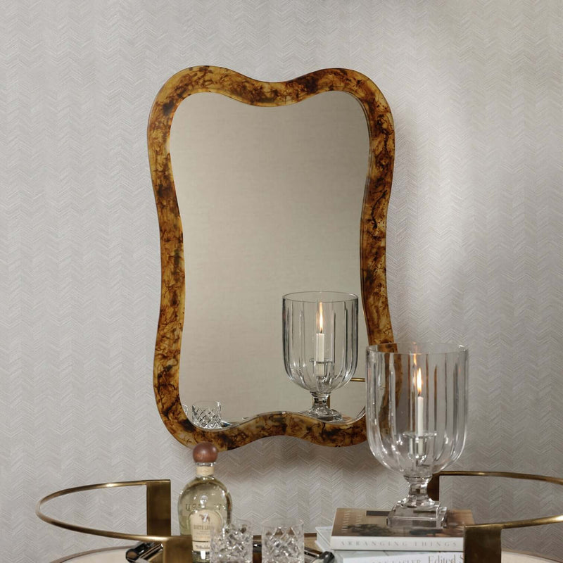 Marrakesh Amber Wall Mirror - Mirrors by Carlyle Avenue