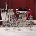 Rhinestone Decorative Trees - 5 Assorted Designs