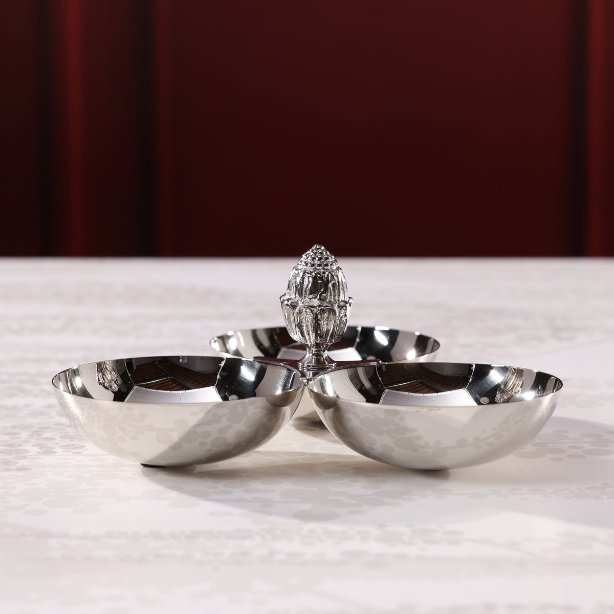Acorn Trio Condiment Bowl