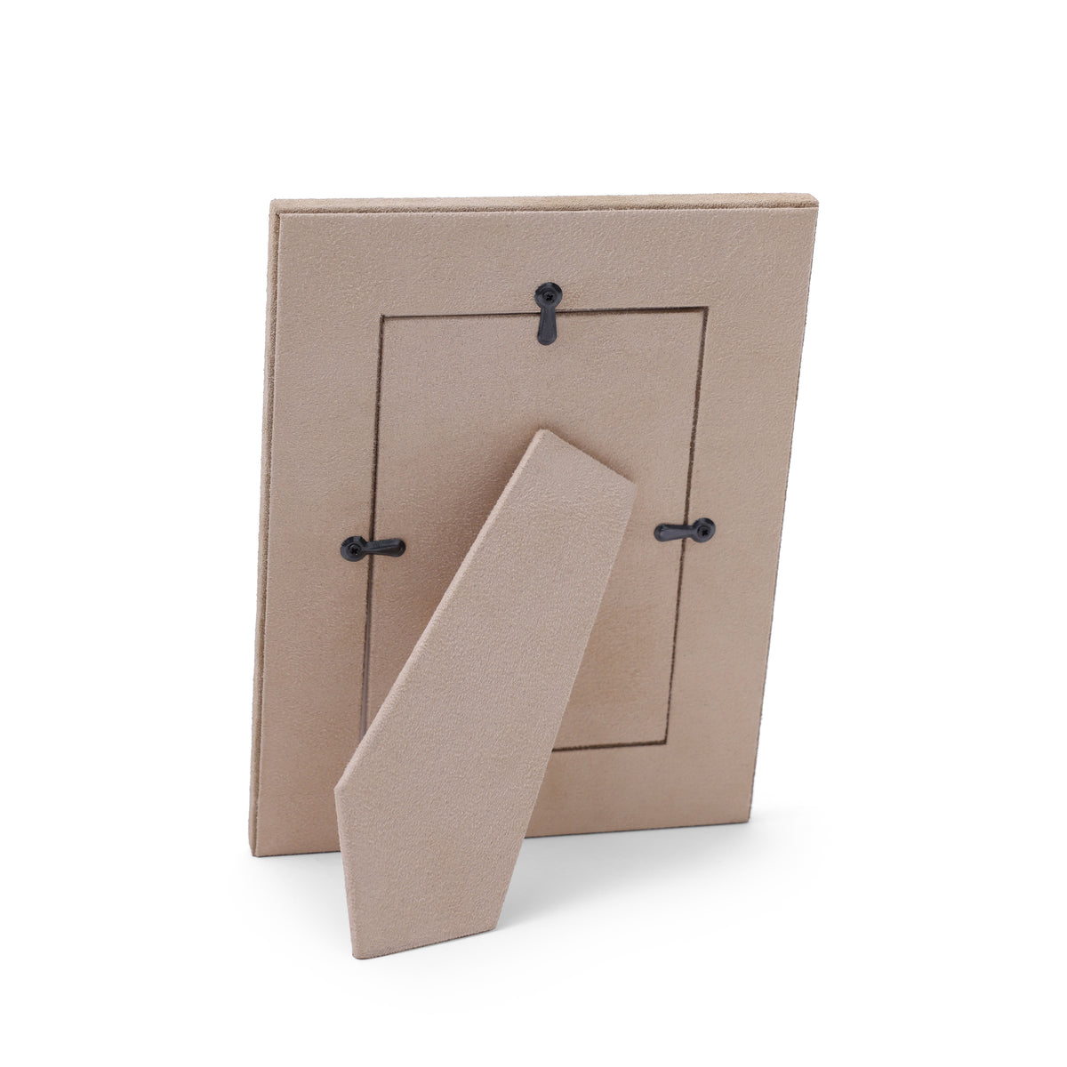 Saint-Gervais Suede Leather Photo Frame