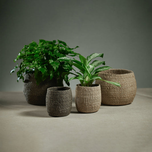 Hand Loomed Abaca Planter