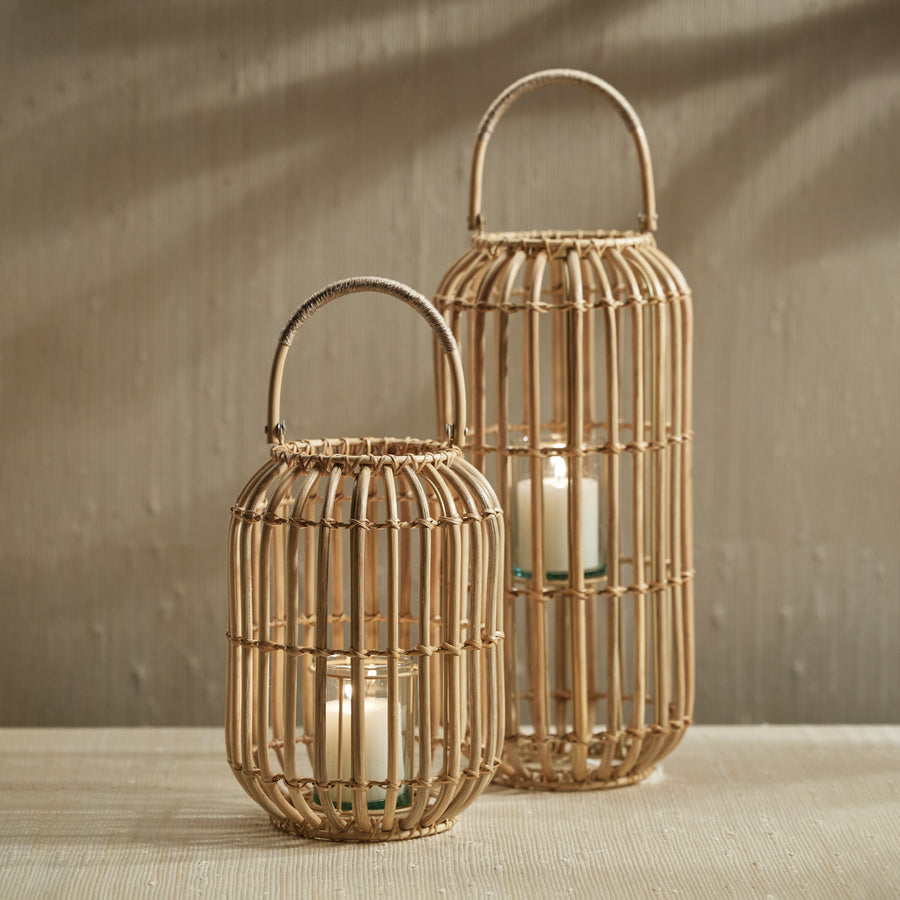 Vilamoura Rattan Lantern