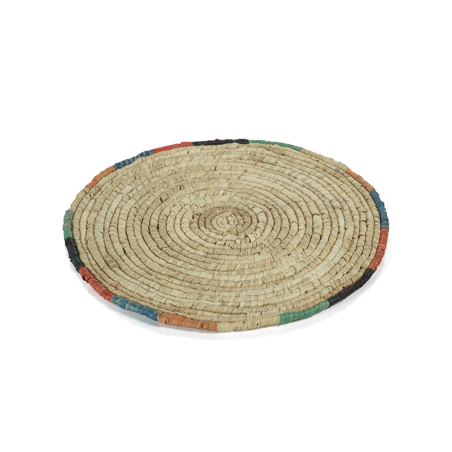 Tropezina Coiled Raffia Placemat - Round