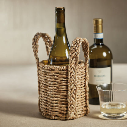 Provence Seagrass Wine Caddy - bottle Holder by Carlyle Avenue