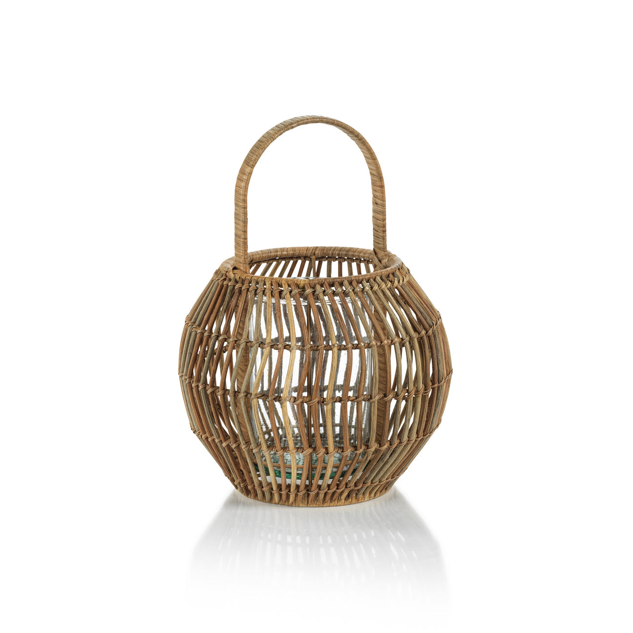 Portofino Rattan Woven Lantern