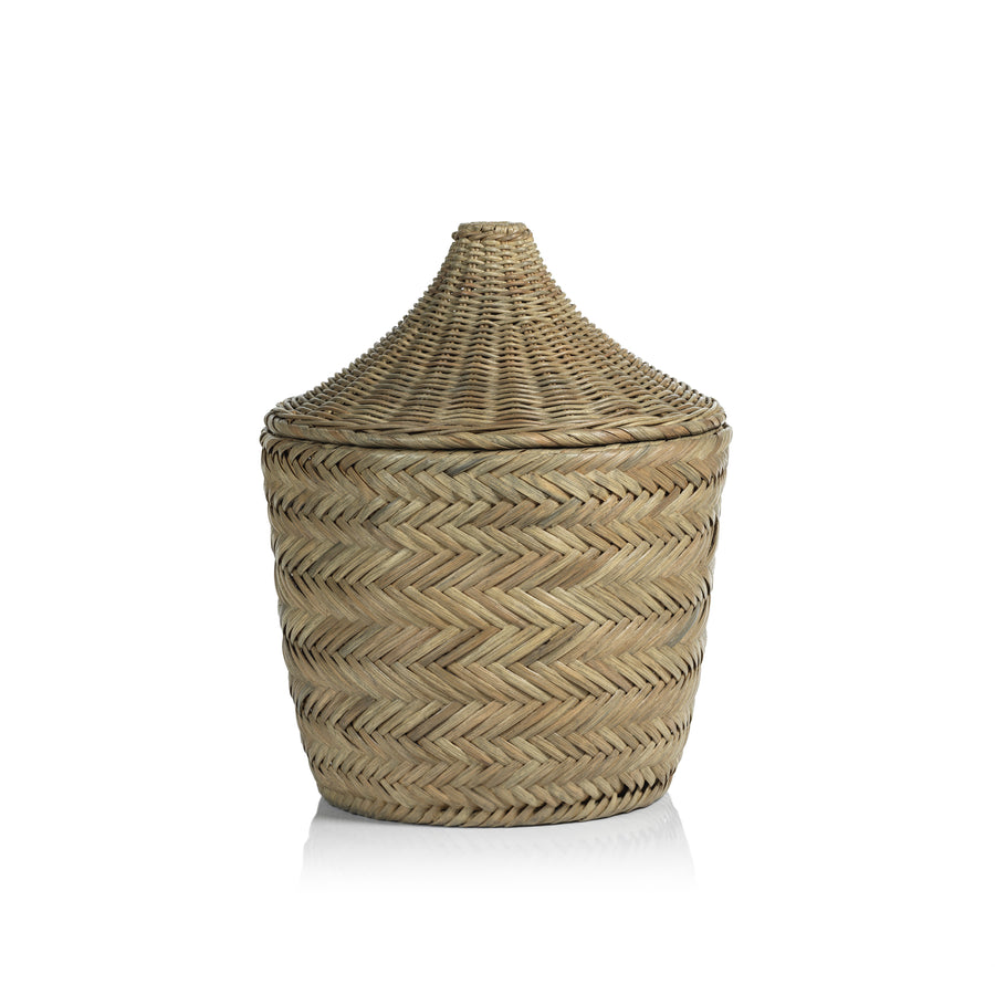 Set of 2 Mayfair Rattan Baskets