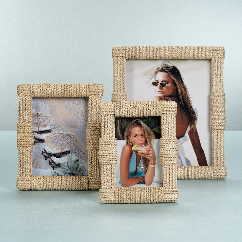 Abaca Rope Photo Frame - Picture Frames by Carlyle Avenue