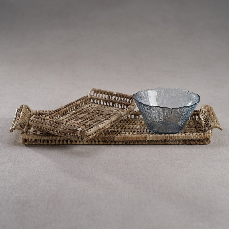 Natural Pandan Essentials Tray - Trays by Carlyle Avenue