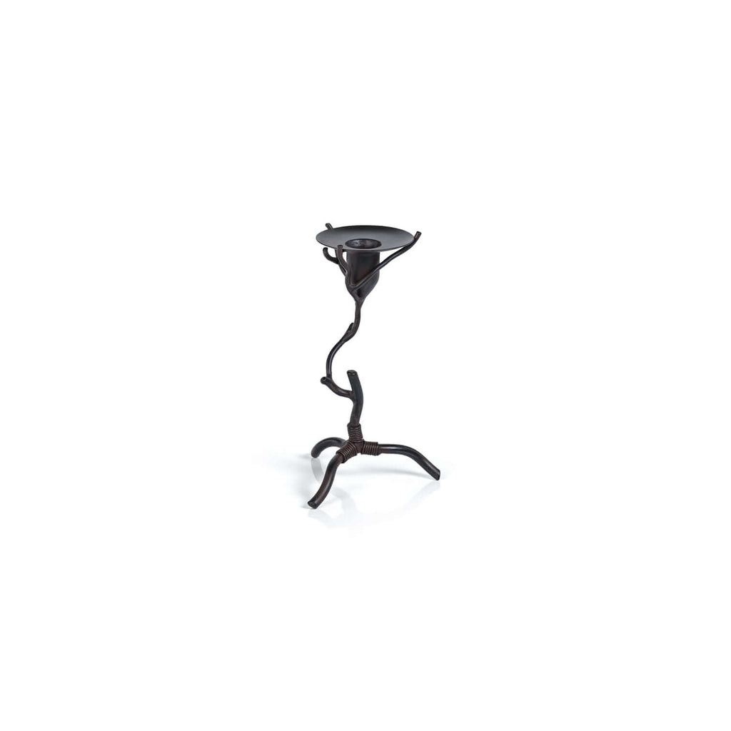Twig  Design Wrought Iron Candle Holder - Candle Holders by Carlyle Avenue