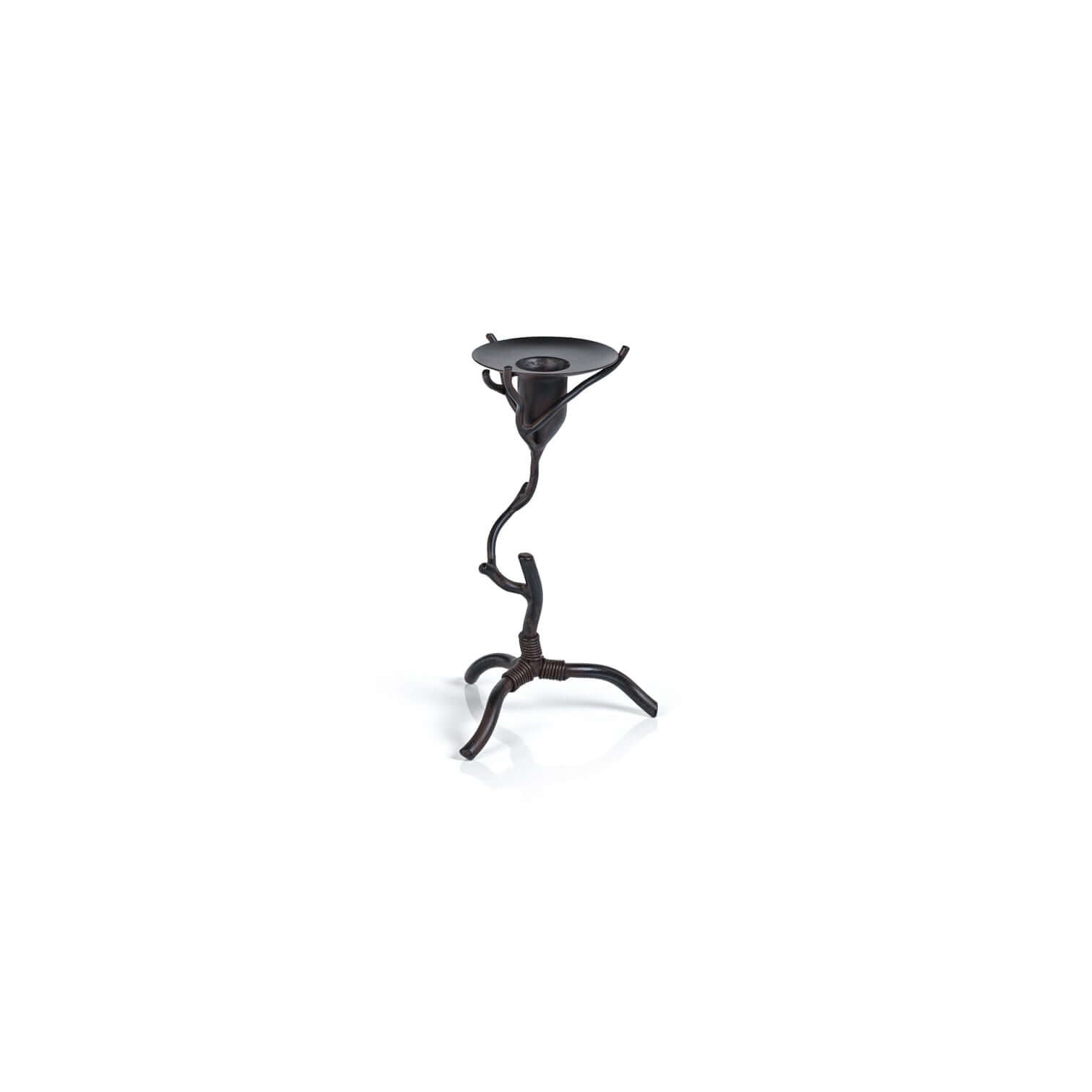 Twig  Design Wrought Iron Candle Holder - Candle Holders by Carlyle Avenue