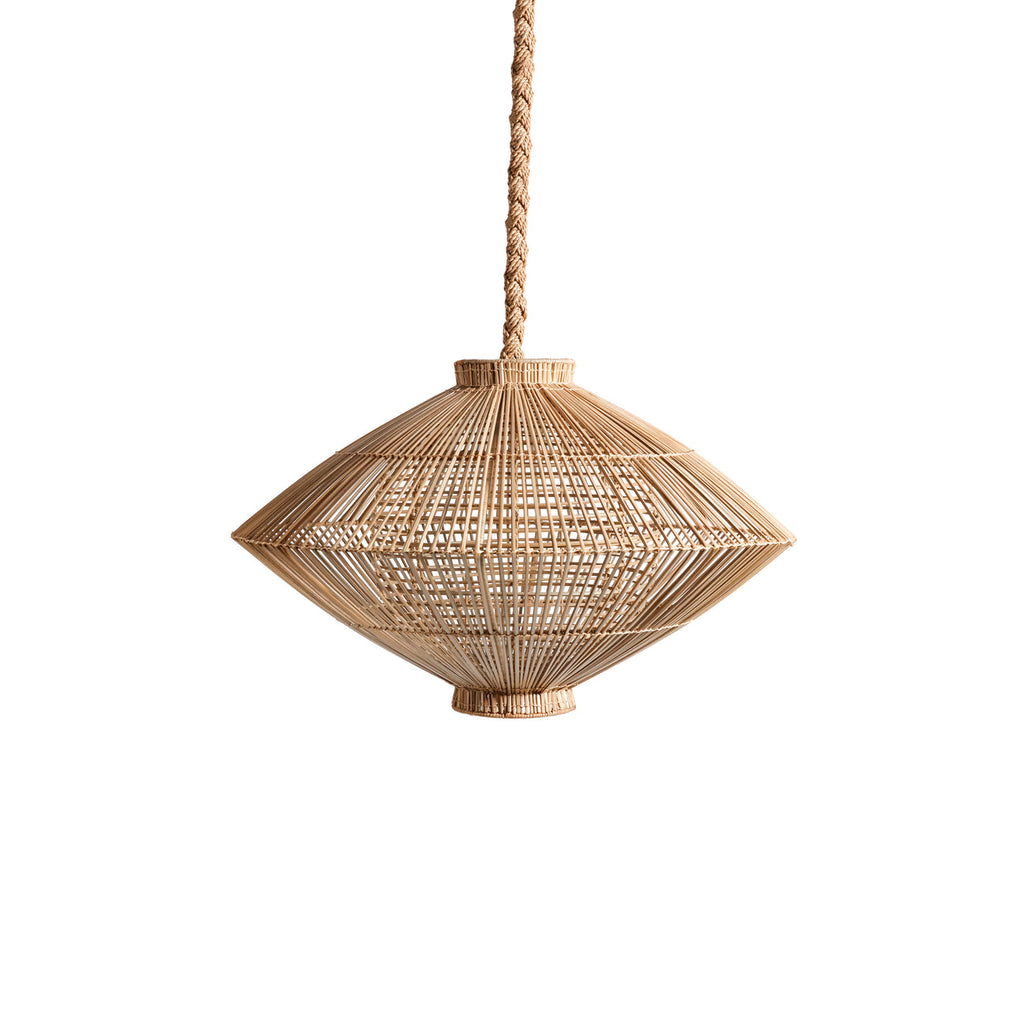Solara Woven Buri Pendant