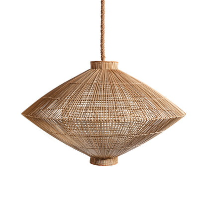Solara Woven Buri Pendant