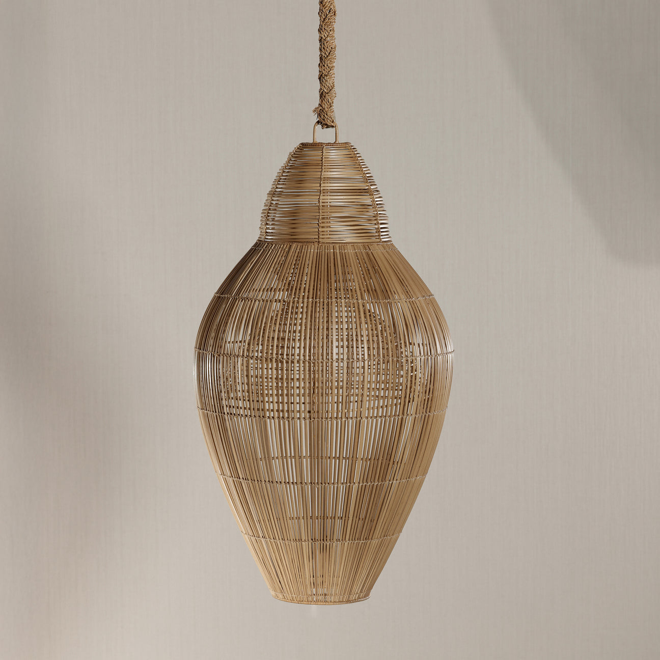 Serafina Woven Buri Pendant
