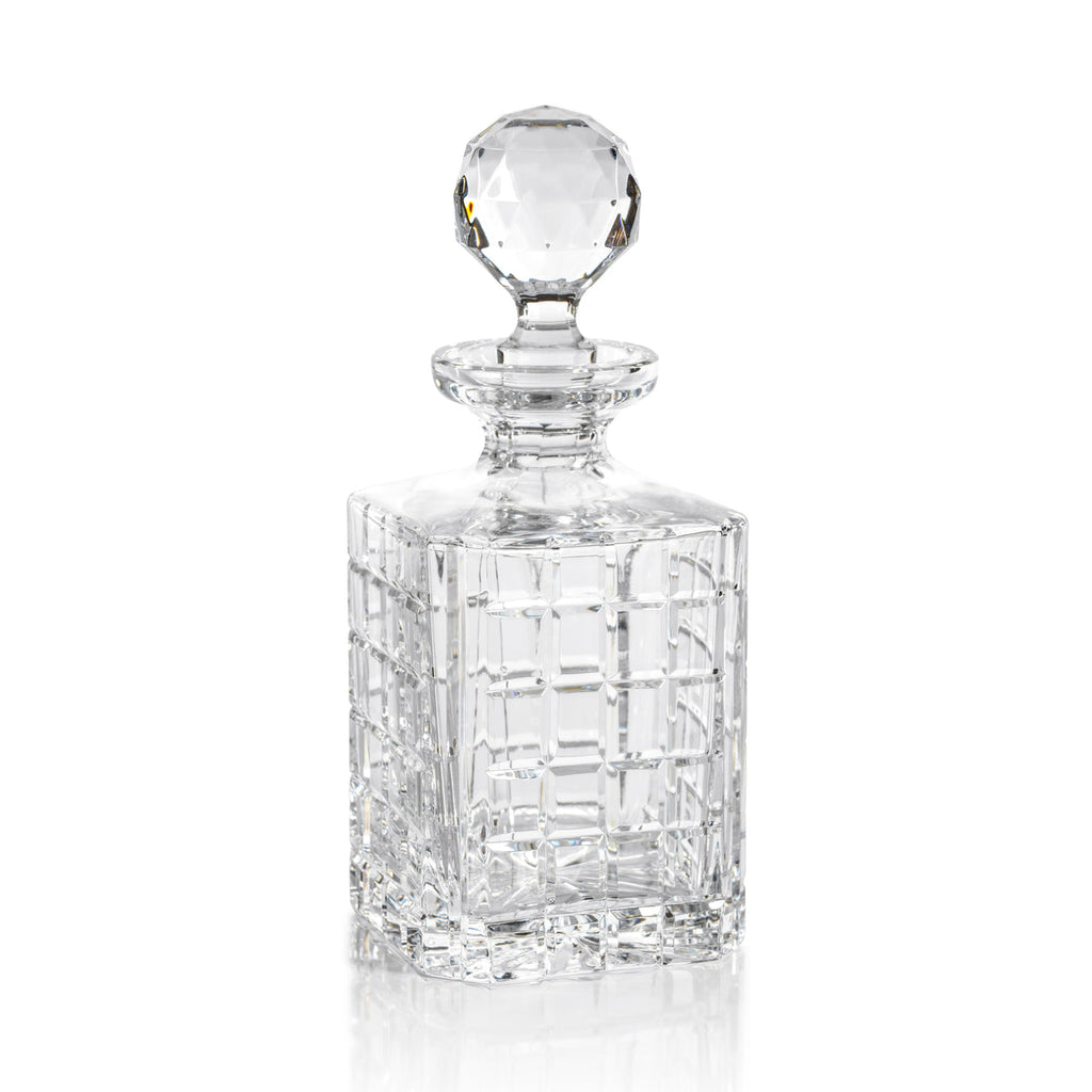 Belmore Crystal Glass Whiskey & Brandy Decanter - Decanter by Carlyle Avenue