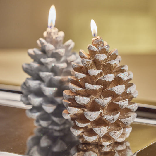 Pine Cone Candle